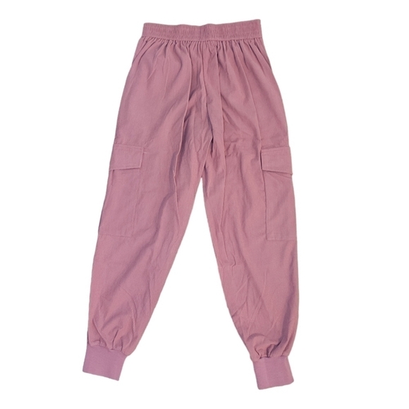 Area Stars Pull On Waffle Cargo Joggers Mauve Pink XS - Picture 3 of 5